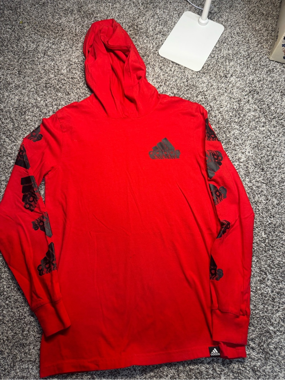 boys ADIDAS tshirt hoodie